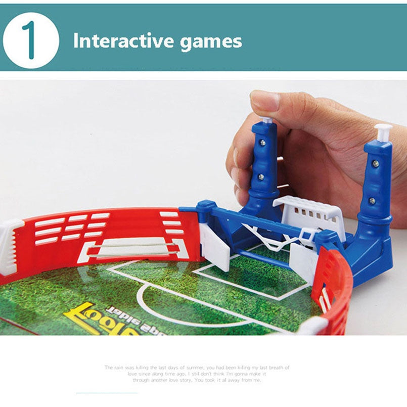 Mini jeu de football de table - Jouet de soccer pour enfants, jeu éducatif et sportif