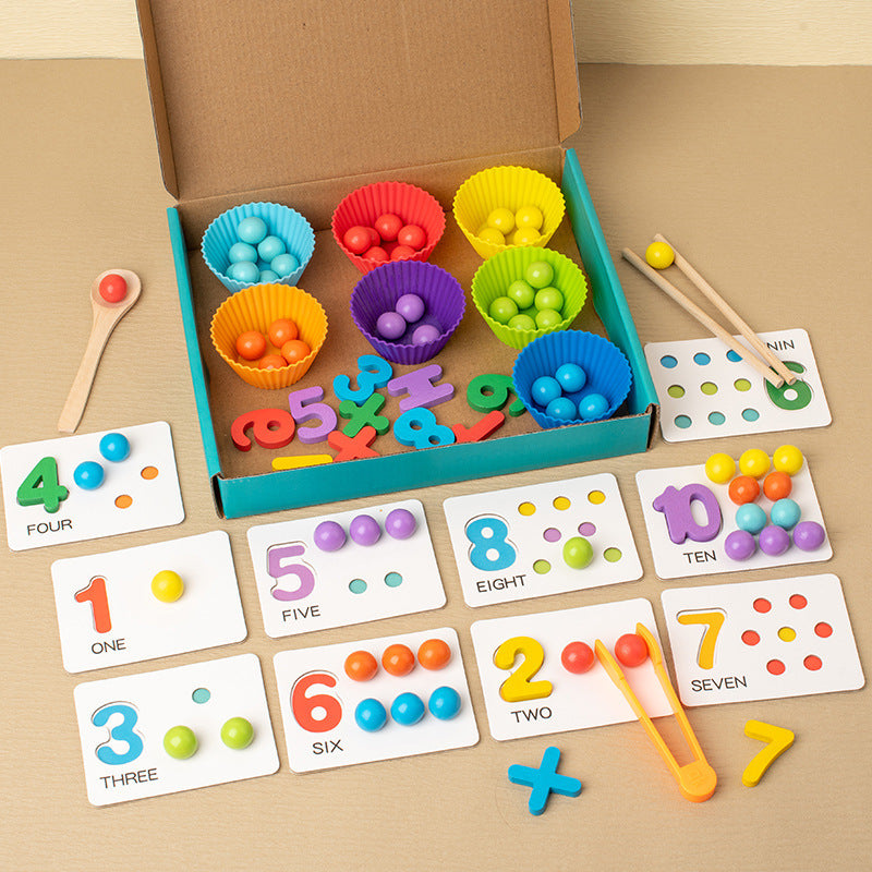 Outils d'enseignement des mathématiques Montessori pour enfants