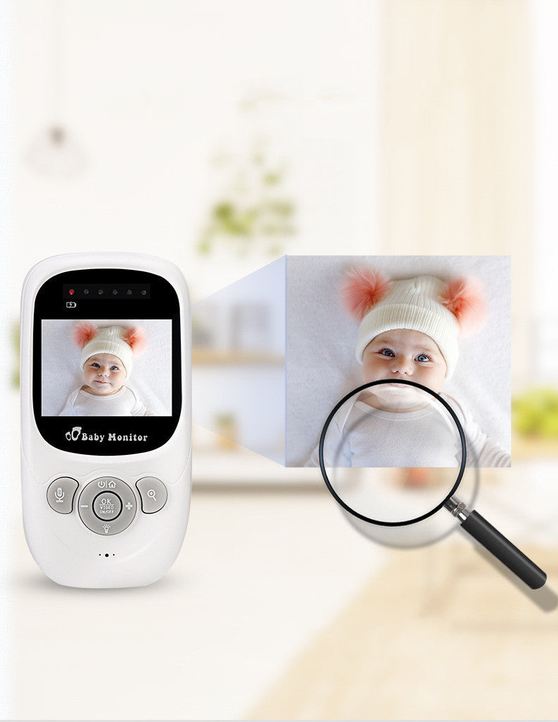 Caméra de surveillance sans fil pour bébé avec interphone vocal et commande à distance mobile