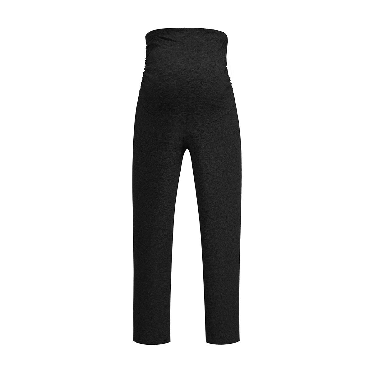 Pantalon droit pour femmes enceintes, coupe décontractée, taille ajustable et grande taille