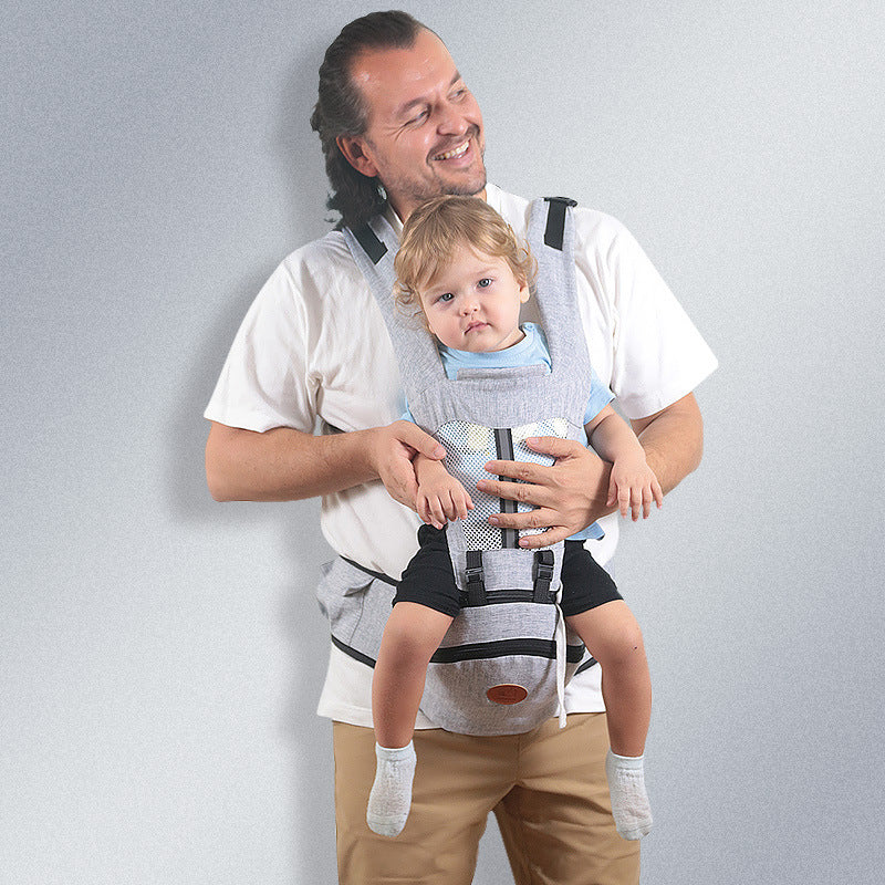 Siège Multifonctionnel pour Taille – Porte-bébé Avant et Arrière