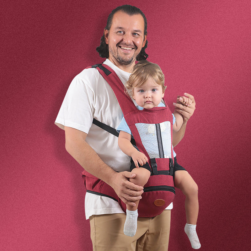 Siège Multifonctionnel pour Taille – Porte-bébé Avant et Arrière