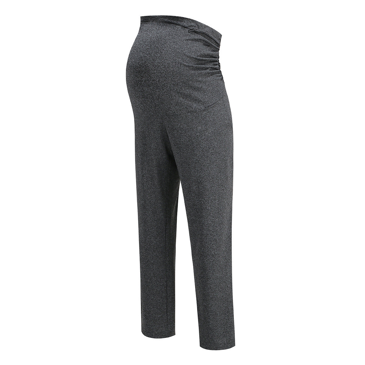 Pantalon droit pour femmes enceintes, coupe décontractée, taille ajustable et grande taille