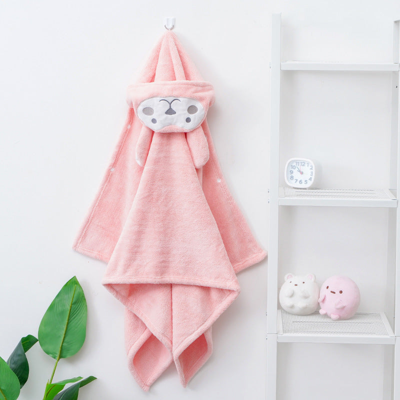 Serviette de bain pour enfant épaissie et absorbante