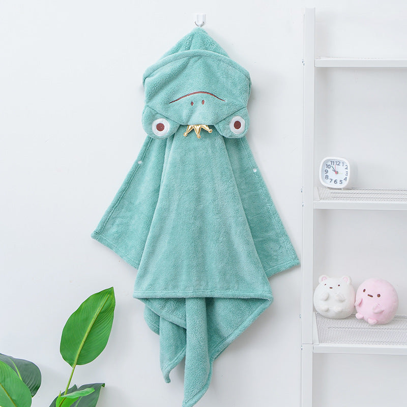 Serviette de bain pour enfant épaissie et absorbante